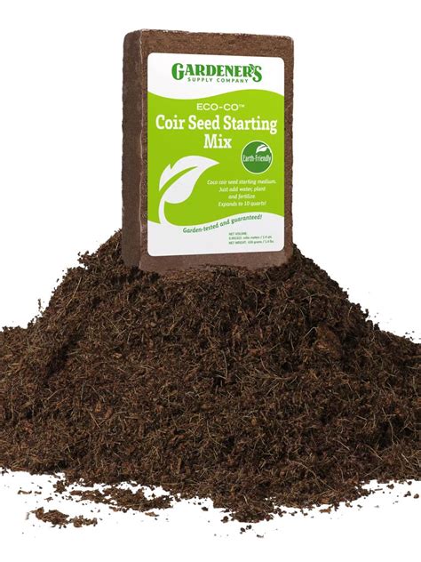 Coco Coir Seed Starting Mix Gardener S Supply