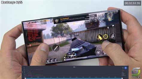 Samsung Galaxy S23 Ultra Test Game PUBG Max Setting Ultra Graphics 2K