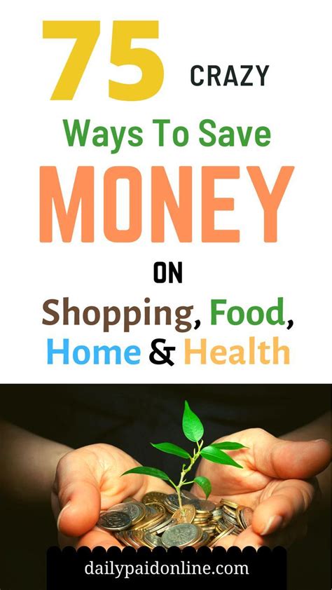 75 Practical And Realistic Ways To Save Money Artofit