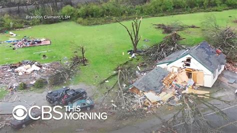 Deadly Tornadoes In South Destroy Homes In The Blink Of An Eye Youtube