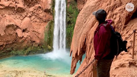 Havasu Waterfalls Grand Canyon Flood