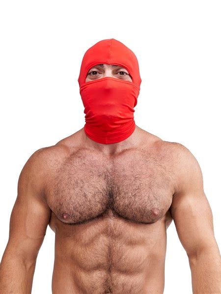 Lycra Ninja Hood Rot Bdsm Masken Online Kaufen