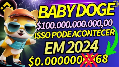 BABY DOGE É ISSO QUE PODE ACONTECER AINDA EM 2024 CRIPTOMOEDA DESTAQUE