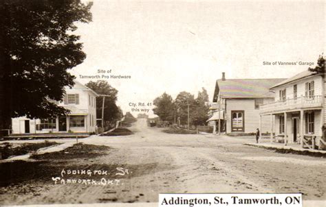 History Of Tamworth | tamworth.ca