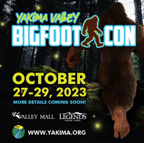 Bigfoot CON 2023 Yakima – Washington Bigfoot