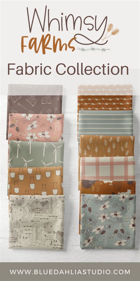 Whimsy Farms Collection Fashionable And Fun Fabrics