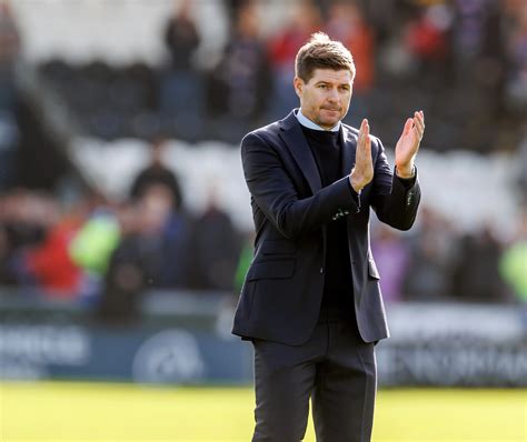 Rangers Boss Steven Gerrard Interested In Becoming Aston Villa