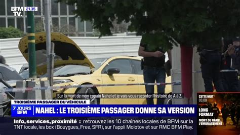 Mort De Nahel Le Policier Lui Dit Bouge Pas Où Je Te Mets Une Balle Dans La Tête Le