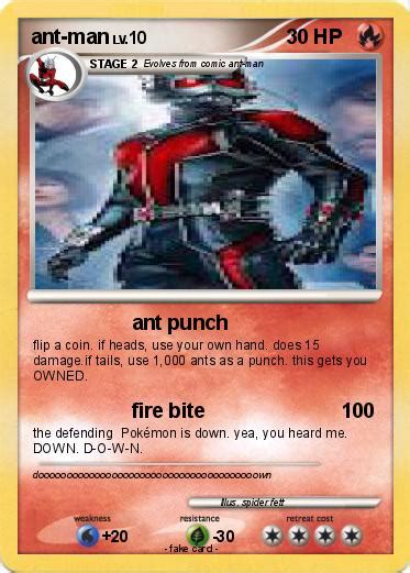 Pokémon Ant Man 40 40 Ant Punch My Pokemon Card