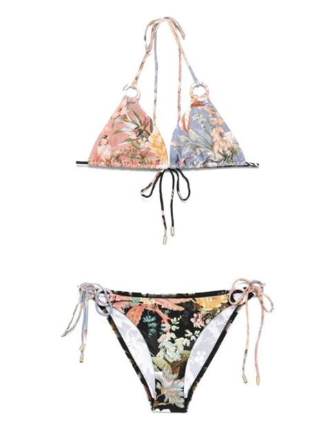 Zimmermann Zimmermann Women Tallow Printed Bikini Set Luosophy