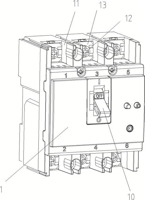 一种具有安全防护结构的塑壳断路器的制作方法