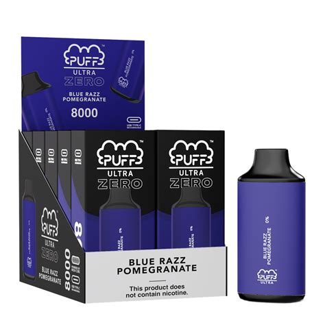 Puff Bar Usa Zero Nicotine Collection All Flavors