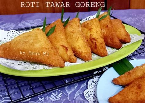 Resep Roti Tawar Goreng Isi Selai Pisang Coklat Keju Oleh Cikgu Er