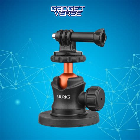 Ulanzi Uurig Bh 07 Ballhead Magnet Camera Mount หัวบอล สำหรับยึดติดกล้อง Gopro กับสถานที่ต่างๆ