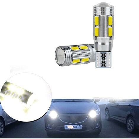 2 stücke W5w T10 12 v 6000 karat 5630 10 Smd Auto Led lampe Canbus