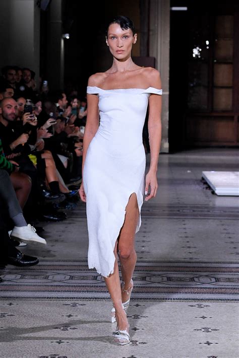 Bella Hadid Closed Coperni With a Spray-On Dress - Fashionista