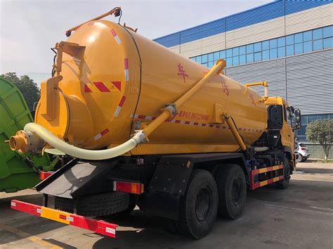 High Pressure 3m3 To 25m3 Vacuum Sewage Suction Truck Vacuum Suction