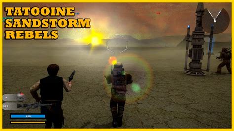 Star Wars Battlefront Ii Classic 2005 Tatooine Sandstorm Rebels Side Mod Youtube