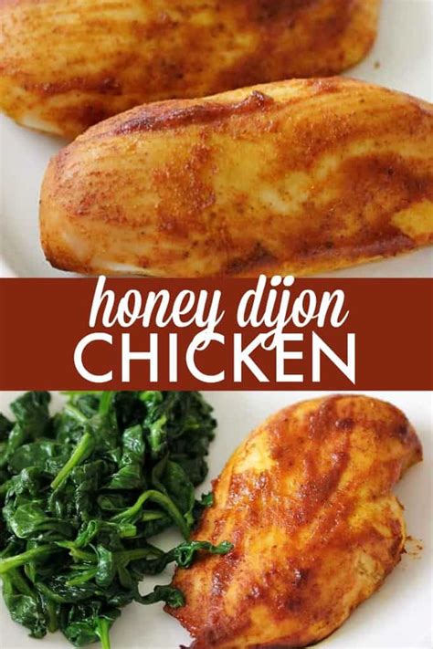 Honey Dijon Chicken Simply Stacie