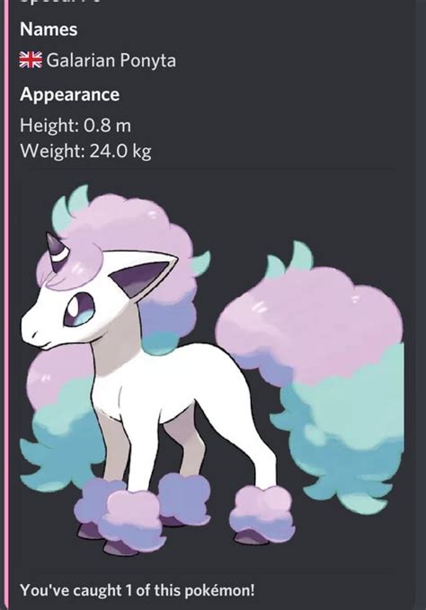 Caught A 70 Iv Galarian Ponyta Are They Rare Rpoketwo