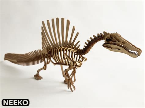 Spinosaurus Skeleton .dxf Digital File Template for Laser Cutting. - Etsy