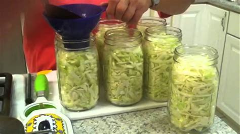 Canning Sauerkraut Youtube