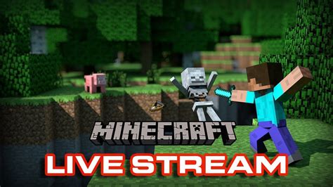 Minecraft Live Stream Building All Day Like A Pro In Search For