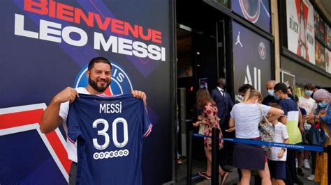 Cuánto vale la playera de Messi del PSG y dónde puedo comprarla