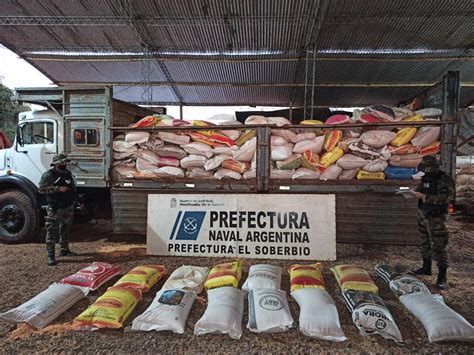 Prefectura desarticuló dos maniobras de exportación ilegal en la costa