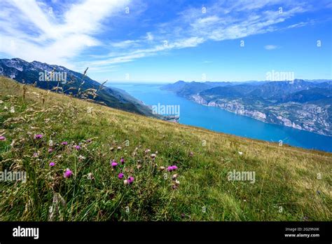 Monte Baldo hiking tour Stock Photo - Alamy