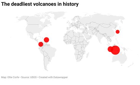 The world's most deadly volcanoes that have killed thousands – MAPPED | World | News | Express.co.uk