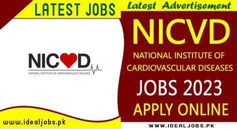 NICVD New Jobs 2023 Online Apply Ideal Jobs