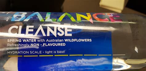 This water bottle shows you the spectrum of pee colours, including the