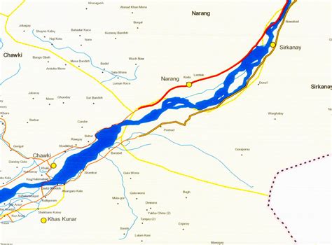 Kunar Province, Afghanistan 2003 Provincial Map – Battle Archives