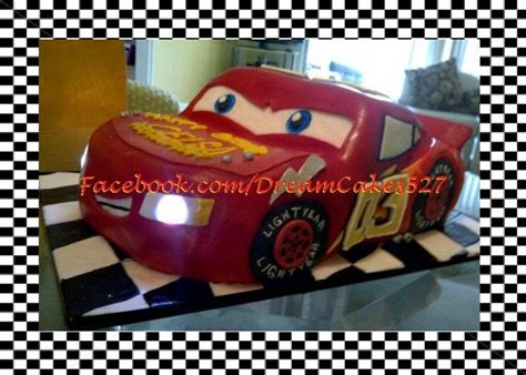 Lightning Mcqueen Car Cake!!! - CakeCentral.com