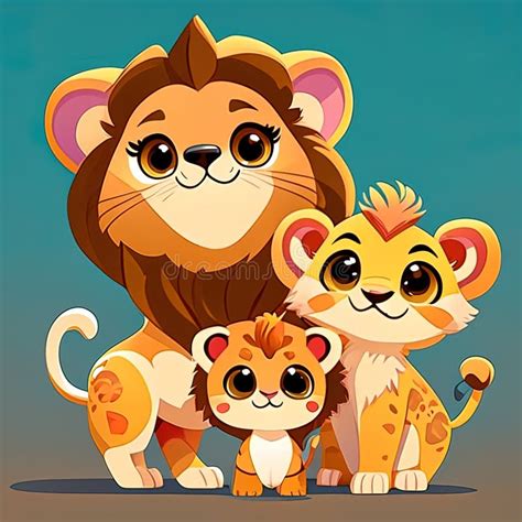 Cartoon Lion Cubs Stock Illustrations 369 Cartoon Lion Cubs Stock Illustrations Vectors