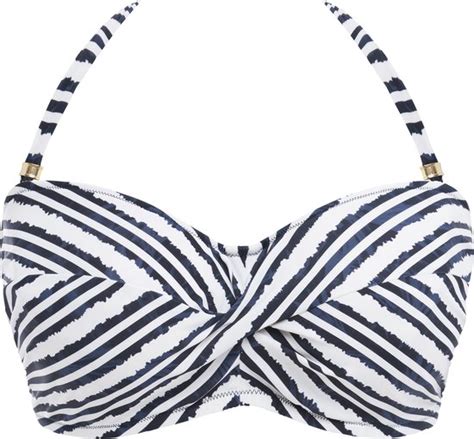 Fantasie Sunshine Coast UW Twist Bandeau Bikini Top Dames Bikinitopje