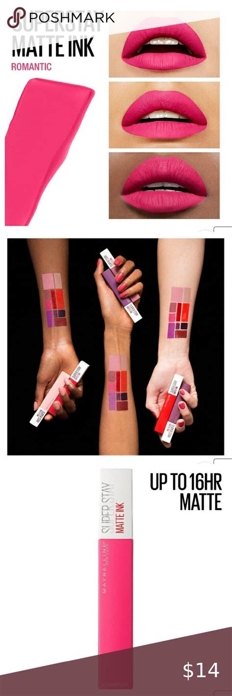 NEW Maybelline SuperStay Matte Ink ~ Romantic | Maybelline matte ink ...