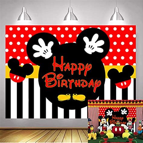 Best Mickey Mouse Birthday Backdrop For A Magical Celebration