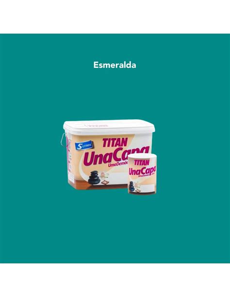 Bricotiendas Comprar Titan Una Capa Esmeralda