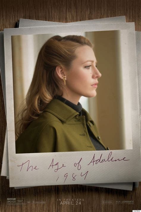 Blake Lively's 'Age Of Adaline' Posters Are A History Lesson In Fashion