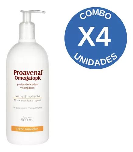 Combo X Proavenal Omegatopic Leche Emoliente Piel Sensible Env O Gratis