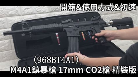 M4a1 防身 鎮暴槍 17mm Co2槍 精裝版 台南 武星級 Airsoft サバイバルゲーム 防衛自衛武器綠鬣蜥動物驅離驅趕猴子鳥