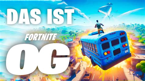 DAS IST Fortnite OG Chapter 1 Alle Map Änderungen Orte Skins und