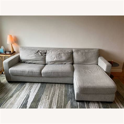 West Elm Sleeper Sectional Sofa - AptDeco