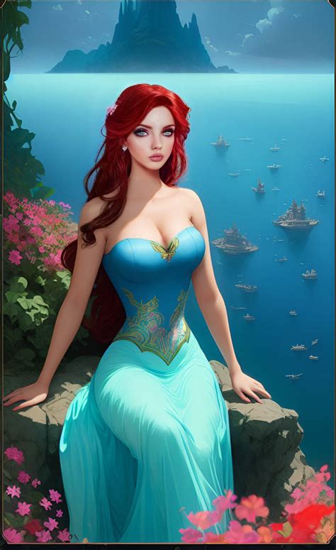 Princess Ariel Human Form v2 by Loki-667 on DeviantArt