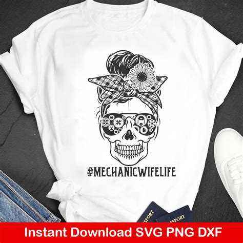 Mechanic Wife Life Svg Png Digital Download Mechanic Svg Etsy Norway