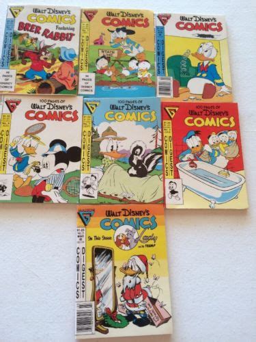 Comicsvalue Walt Disneys Comics Digest Lot Disney Donald Duck