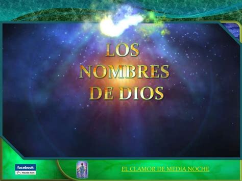 Nombres De Dios Ppt