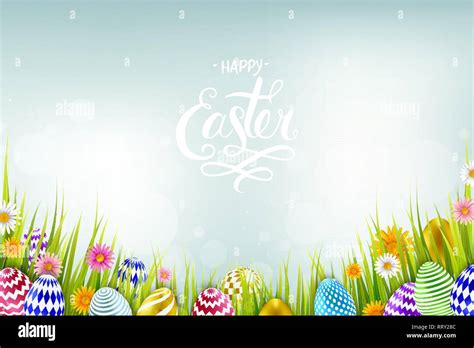 Ostern Verkauf banner Hintergrund Vorlage mit schönen bunten